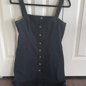 button up mini dress